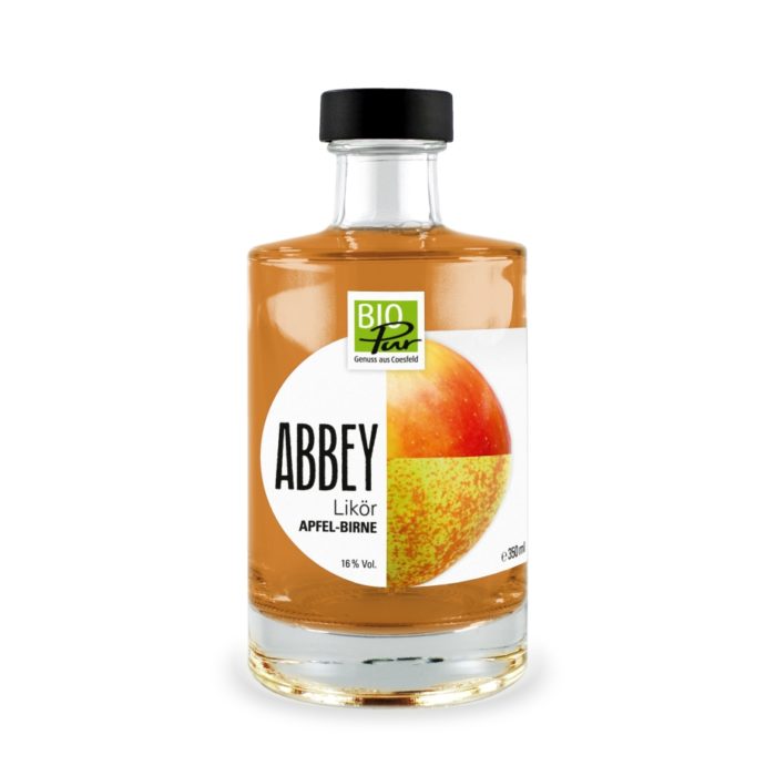 Apfel-Birne-Likör 350 ml ABBEY | BioPur - Genuss aus Coesfeld